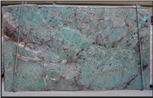 Amazon Green Quartzite Slab