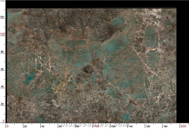 Amazon Green Quartzite Slab