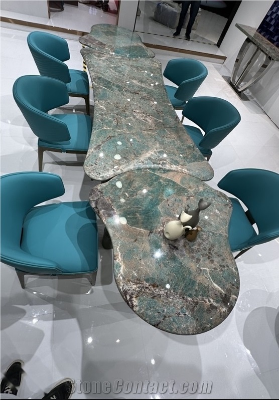 Amazon Green Quartzite Finished Product
