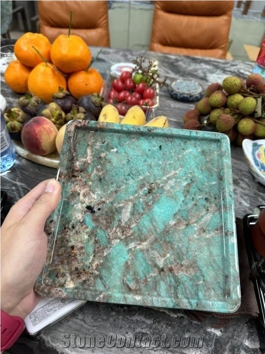Amazon Green Quartzite Finished Product