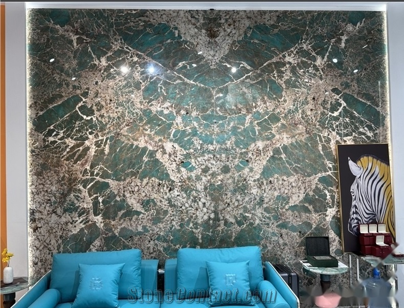 Amazon Green Quartzite Finished Product