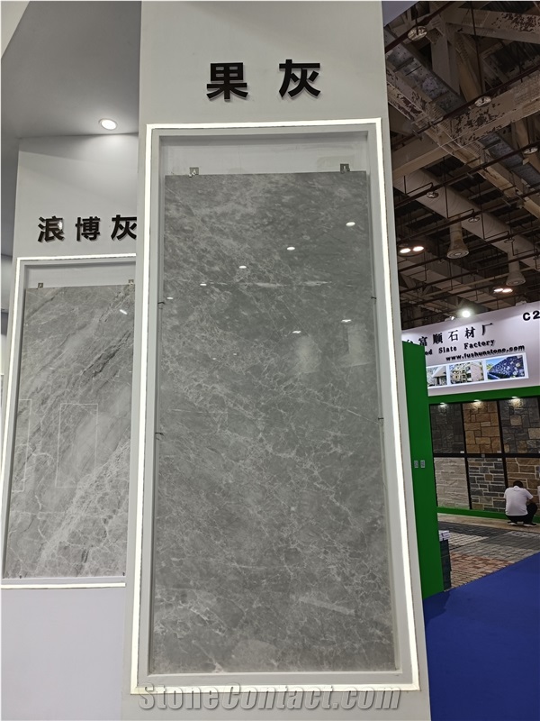Apple Grey Marble Slab