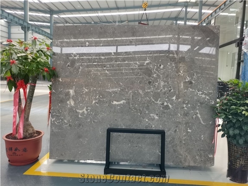 Athena Gray Marble Slab