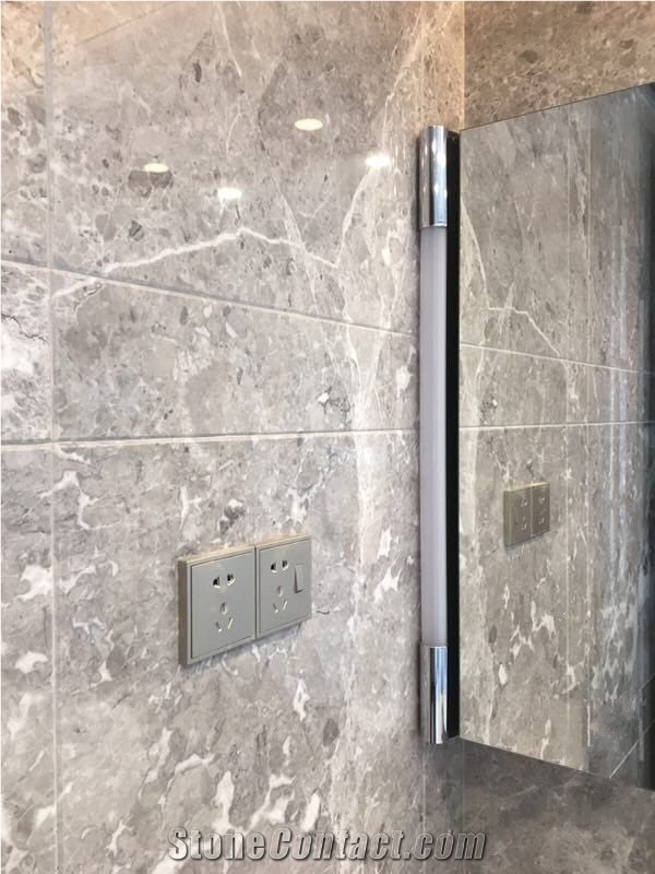 Athena Gray Marble Finished Product