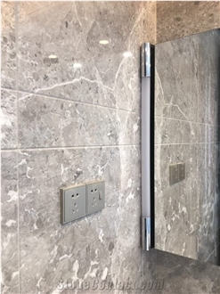 Athena Gray Marble Finished Product