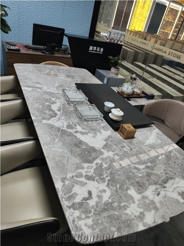 Athena Gray Marble Finished Product