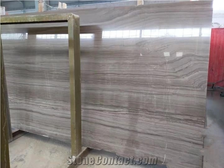 Athens Wood Grain Marble Slab