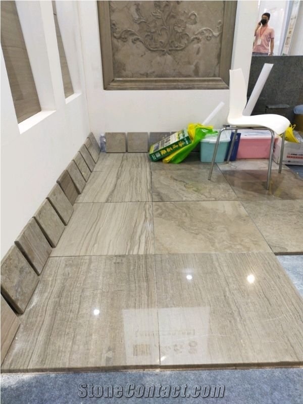 Athens Wood Grain Marble Finished Product