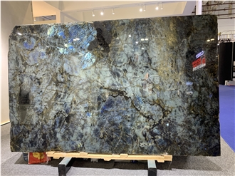 Blue Labradorite Granite Slab
