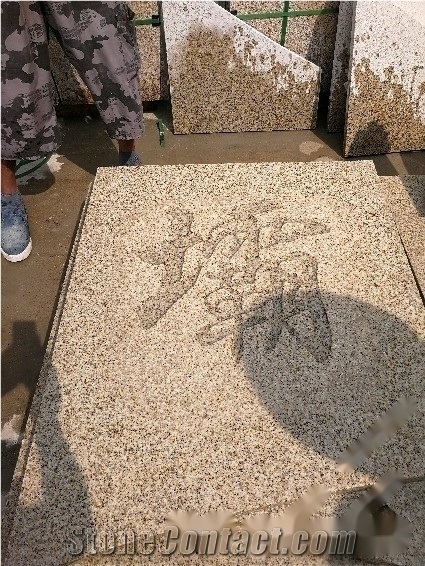 Golden Yellow Granite Finished Product