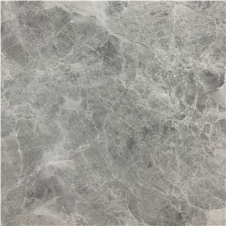 Goose Feather White Marble Tile