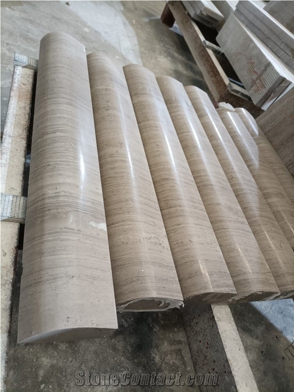 Guizhou Wood Grain Marble Finished Product
