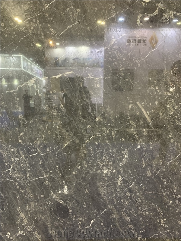 Lily Gray Marble Slab