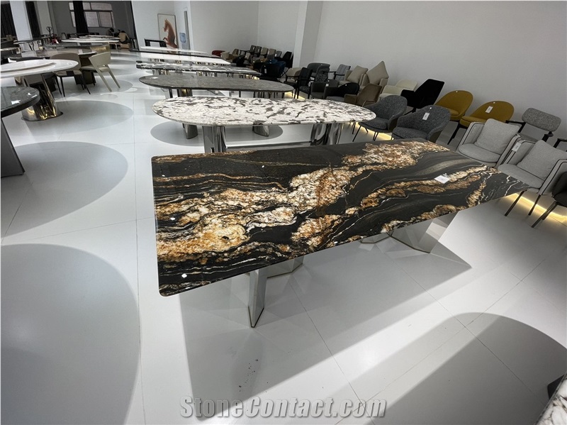 Magma Gold Granite Finished Product
