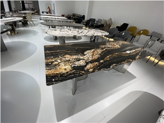 Magma Gold Granite Finished Product