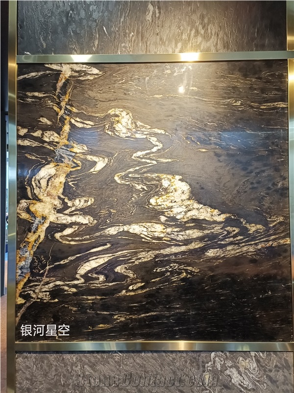Matrix Titanium Granite Slab