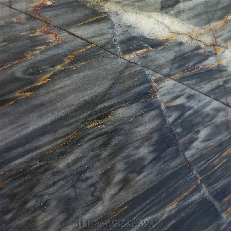Midnight Crystal Quartzite Tile