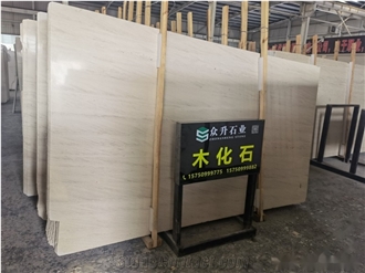 Moca Creme Grossa Limestone Slab