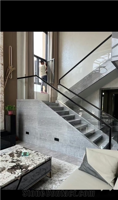 Moonlight Gray Marble Finished Product