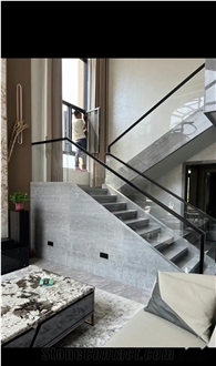Moonlight Gray Marble Finished Product