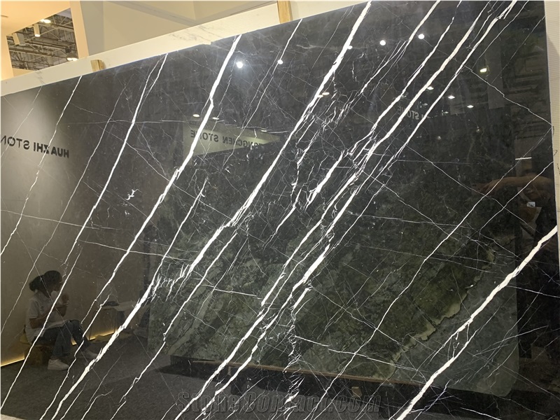 Oriental Black Marble Slab