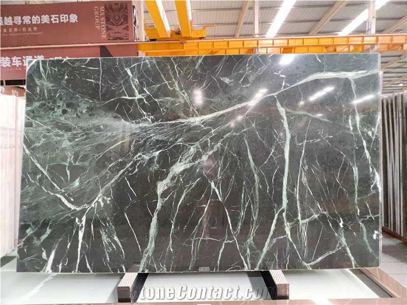 Prada Green Marble Slab