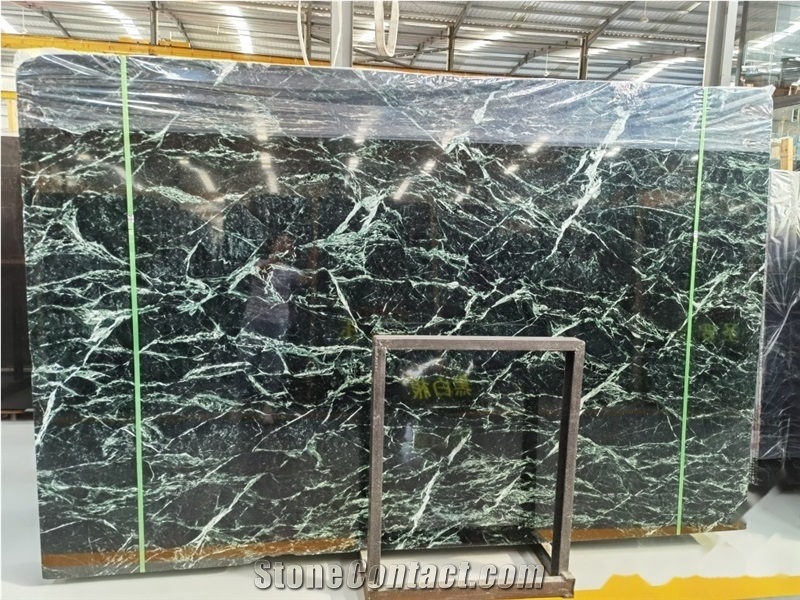 Prada Green Marble Slab