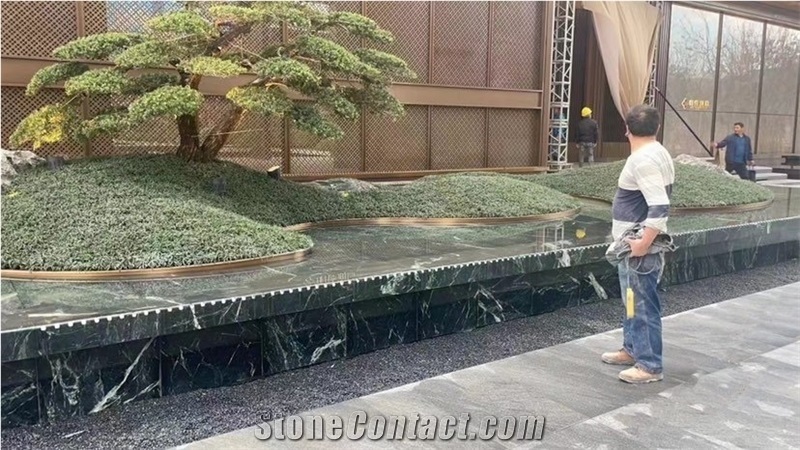 Prada Green Marble Finished Product