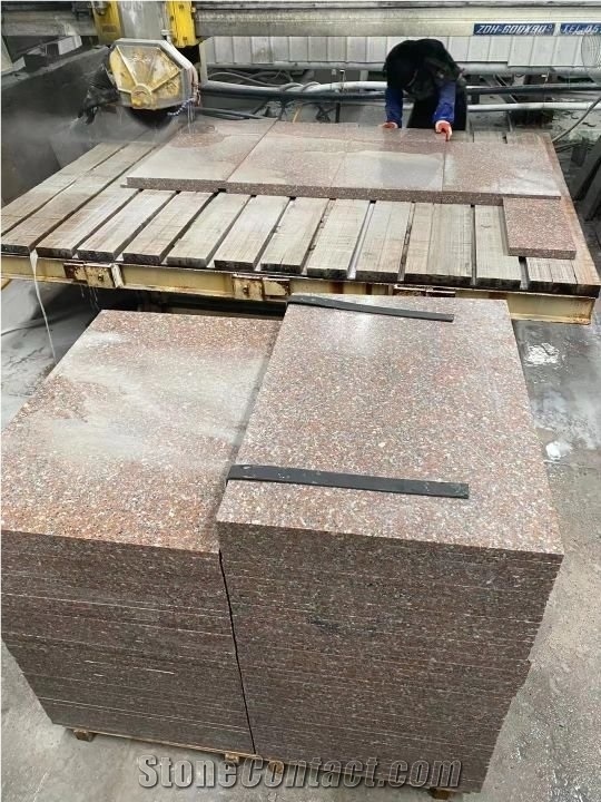 Red Wulian Granite Finished Product