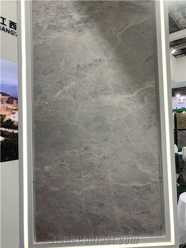 Silver Mink Marble Slab