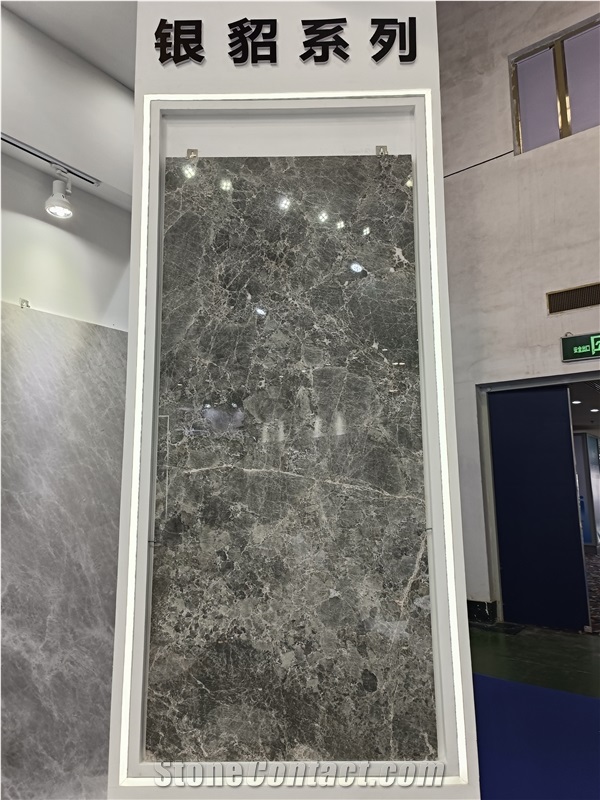 Silver Sable Marble Slab