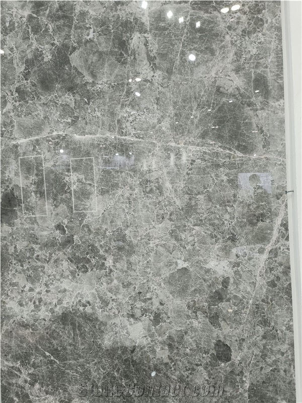 Silver Sable Marble Slab