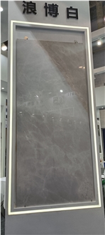 Wave White Marble Slab