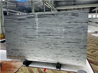 White Galactic Marble Stone Slabs Tiles
