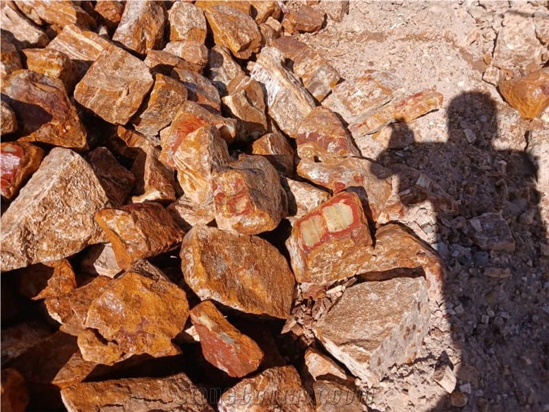 Iranian White Onyx Quarry Blocks