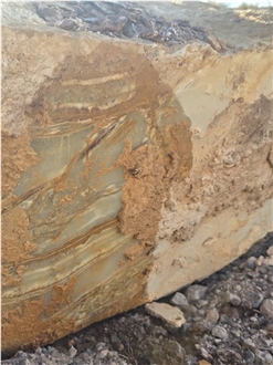 Kerman White Onyx Quarry Blocks