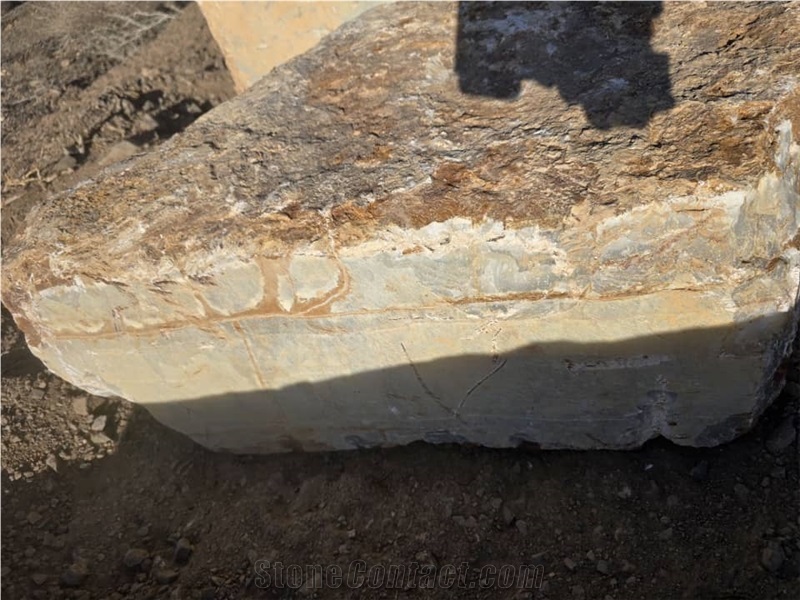 Kerman White Onyx Quarry Blocks