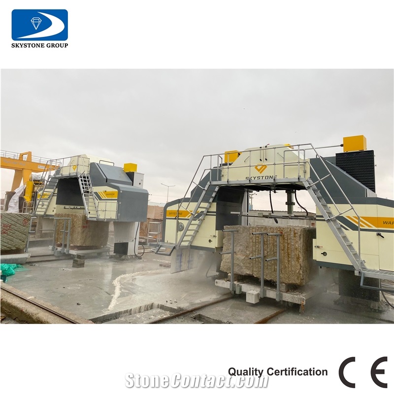 Stable Multi Wire Saw Machine For Granite And Marble Blocks Cutting