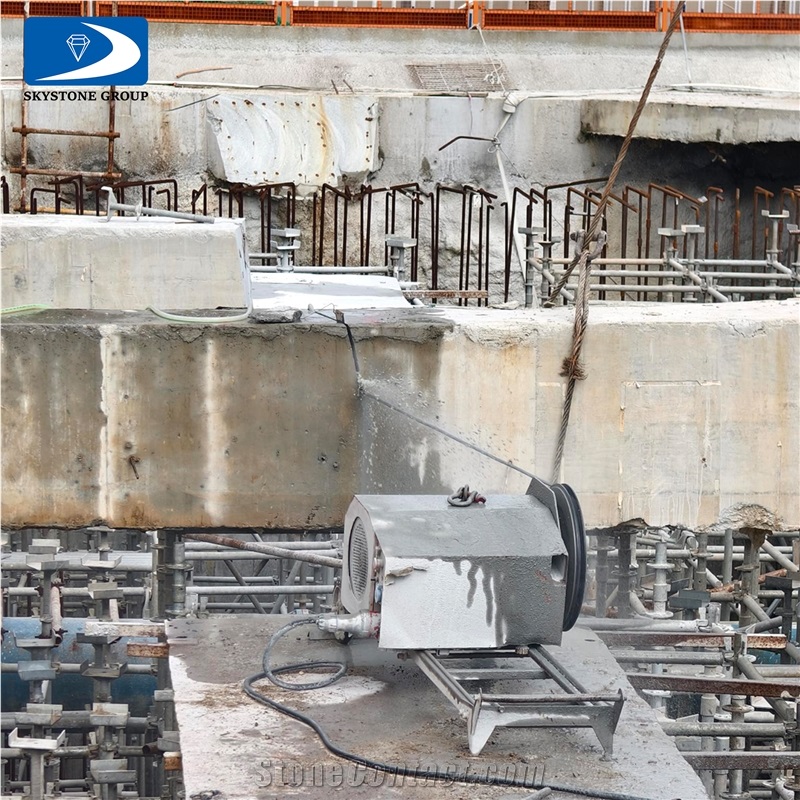 Skystone Durable Beads Sintered  Concrete Cutting Wire