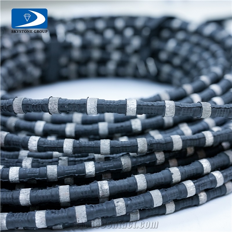 Skystone Top Rubber Electroplate Concrete Cutting Wire
