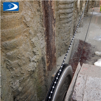 Skystone Top Rubber Electroplate Concrete Cutting Wire