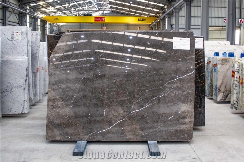 Grey Khenifra Marble Slabs 2 Cm