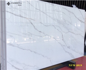 Nano Glass Stone Patterned Micro Crystallized Stone Slabs