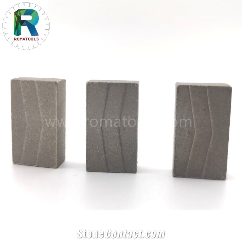 1.2M 23X7.5/6.5X13mm Romatools Granite Diamond Segments