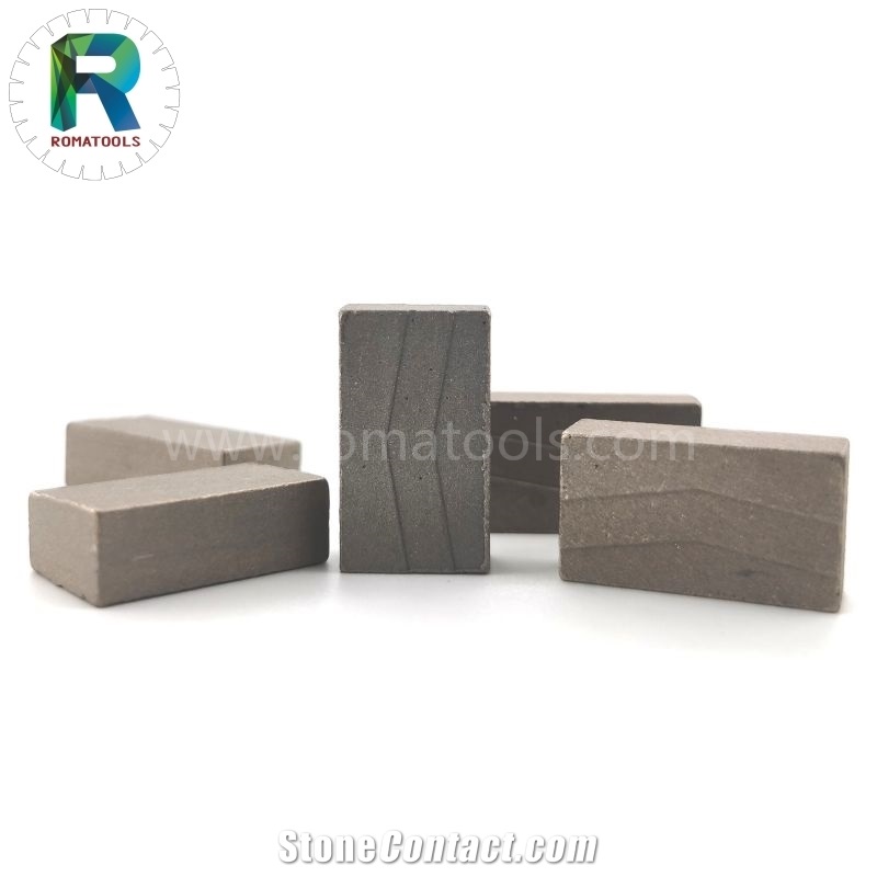 1.2M 23X7.5/6.5X13mm Romatools Granite Diamond Segments