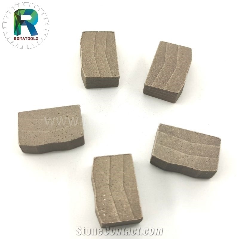 1200Mm 24X8.0/7.2X15mm Romatools Granite Diamond Segments