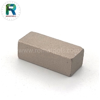 1200Mm 24X8x10mm Romatools Marble Diamond Segments Non-Layer