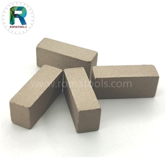 1200Mm 24X8x10mm Romatools Marble Diamond Segments Non-Layer