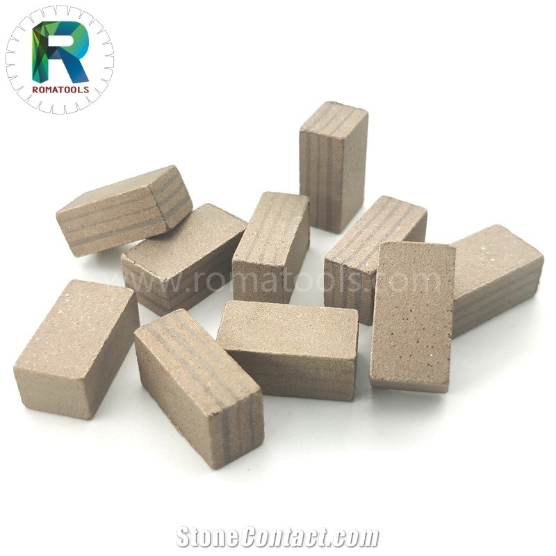 1600Mm 24X10x13mm Romatools Limestone Diamond Segments