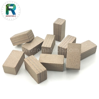 1600Mm 24X10x13mm Romatools Limestone Diamond Segments